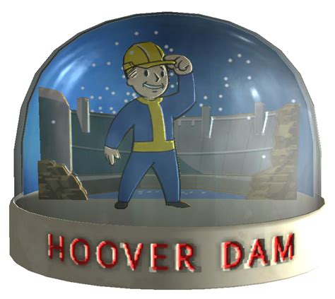 Snow Globe Hoover Dam Fallout Wiki Fandom