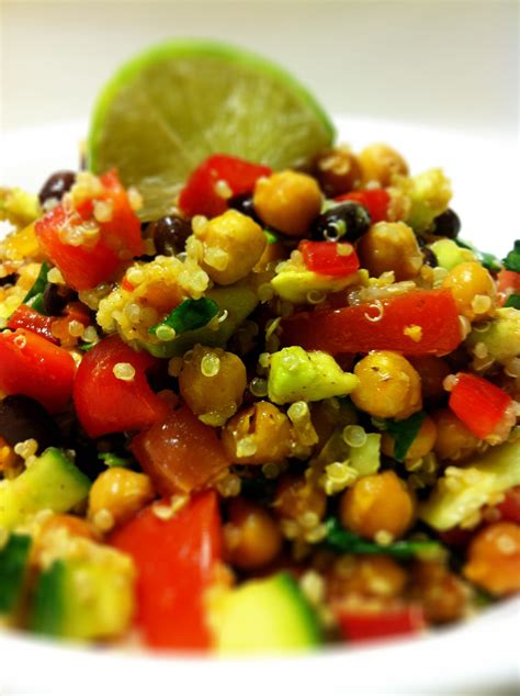High Protein Vegan Fiesta Salad