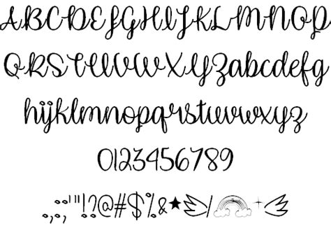 Unicorn Calligraphy Font Calligraphy Fonts Writing Fonts Fonts