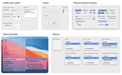 Macos 11 Big Sur Ui Kit The Most Detailed And Accurate Big Sur Library