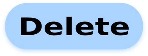 Collection Of Delete Button Png Pluspng