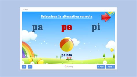 Juego Interactivo Letra P