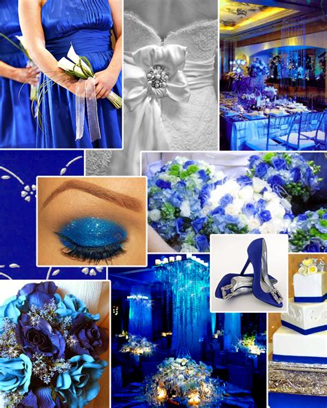 Bridal Style And Wedding Ideas Glamour Wedding With Perfect Royal Blue