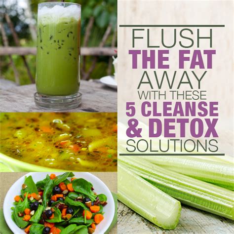 Flush The Fat Away With These 5 Cleanse And Detox Solutions Water Detox