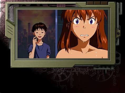 screenshot of neon genesis evangelion kōtetsu no girlfriend windows 1997 mobygames