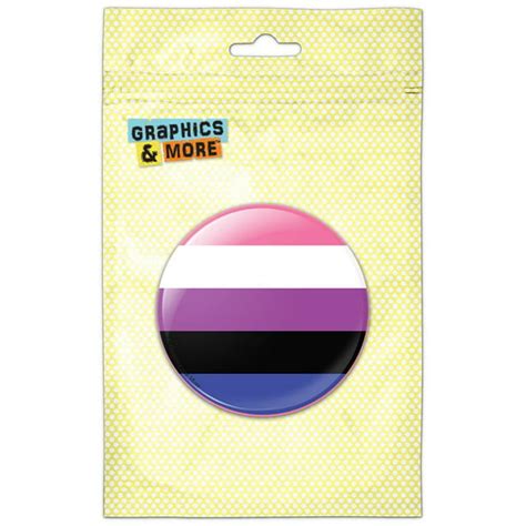 graphics and more gender fluid genderfluidity pride flag pinback button pin badge walmart