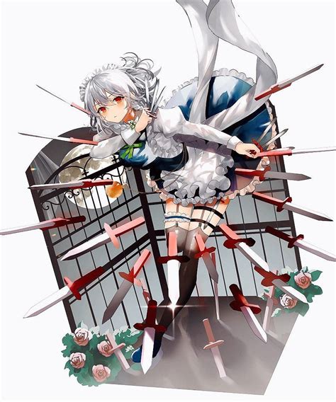 Izayoi Sakuya Sakuya Izayoi Touhou Image By Sakipsakip