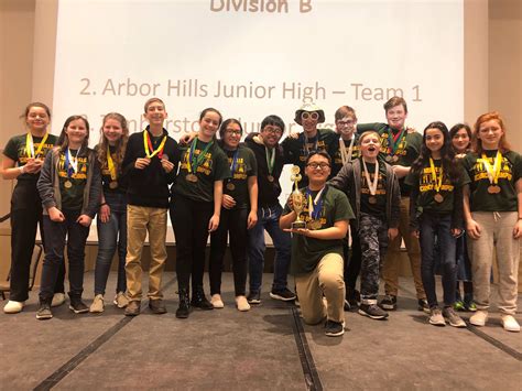 Arbor Hills Jh On Twitter Congrats To Ah Science Olympiad Team For