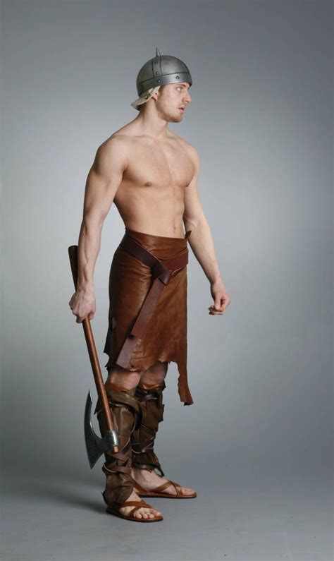 Barbarian Warrior J 6 By Mjranum Stock Pose Reference Male Pose