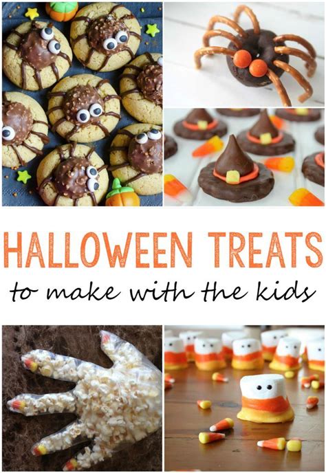 25 Cute Halloween Treats To Make With Your Kids Halloween Foods