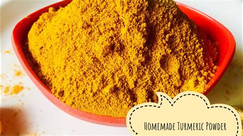 How To Make Turmeric Powder Home Organic Turmeric Powder Kitchen