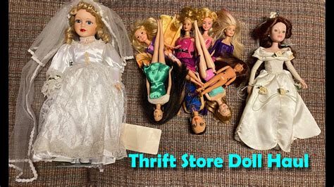 Thrift Store Doll Haul Barbie Disney And Liv Youtube