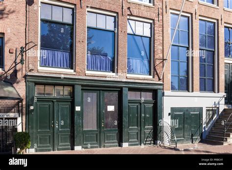 Amsterdam Anne Frank Haus Amsterdam Prinsengracht Holland Die