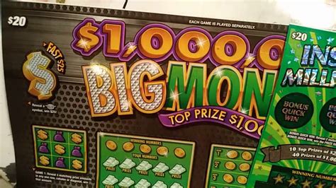 20 Instant Millionaire And 20 1000000 Big Money ~ Texas Lottery Scratch Off Tickets Youtube