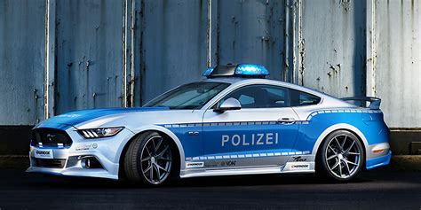 Germany S New Ford Mustang Gt Police Car Ford Authority
