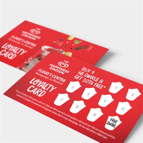 customer loyalty punch card