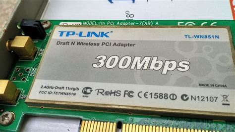 Tp Link Tl Wn851n 300mbps Wireless N Pci Adapter Caribbeankaser