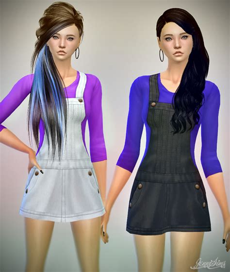Downloads Sims 4 Sets Of Clothes For The Sims 4 Jumper Overall And