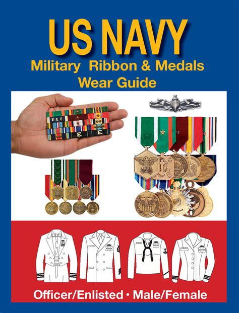 United States Navy Military Ribbon Medal Wear Guide Medals Of America Press