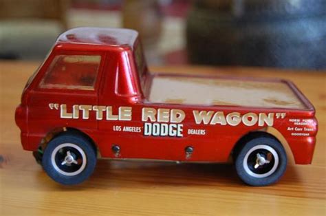 Bz Little Red Wagon 124 Scale Slot Car 1960s Bill Maverick No Reserve