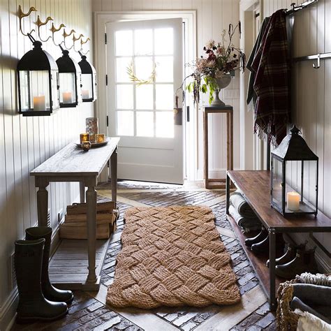 Rustic Entryway Fall Decorating Ideas Popsugar Home Photo 37