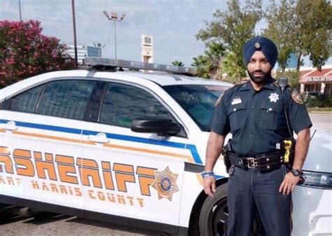 Texas First Sikh Deputy Of Harris County Sheriffs Office Fatally Shot