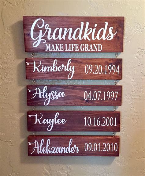 Free Shipping Grandkids Make Life Grandgrandparent Etsy Grandkids