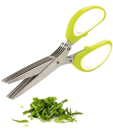 Kitchen Hub Herb Scissors Stainless Steel Vegetable Scissor Length Of