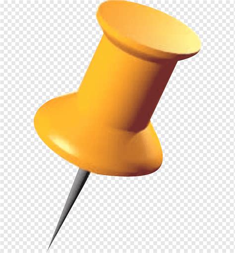 Drawing Pin Paper Clip Yellow Pin Angle Furniture Orange Png Pngwing