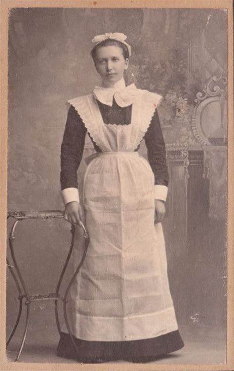 Vintage Portrait Pictures Of House Maids In The Edwardian Era