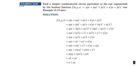 boolean simplification i have noted that in rows 2 and 7 there is an additional term added