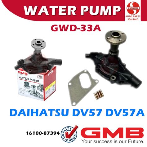 Water Pump Daihatsu Delta Dv Dv A Ton Truck Gwd A Gmb