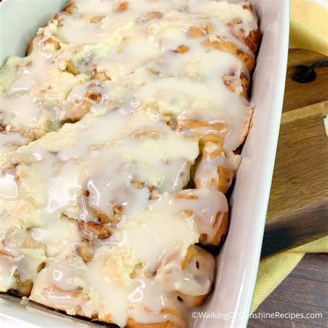 Find healthy, delicious sweetener recipes including honey and maple syrup. Cinnamon Roll Casserole without Eggs | Walking On Sunshine ...