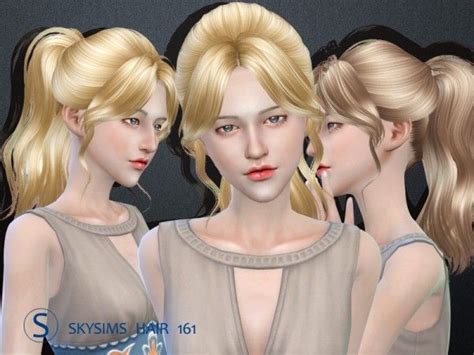 Butterflysims Skysims 161 Donation Hairstyle Retextured • Sims 4