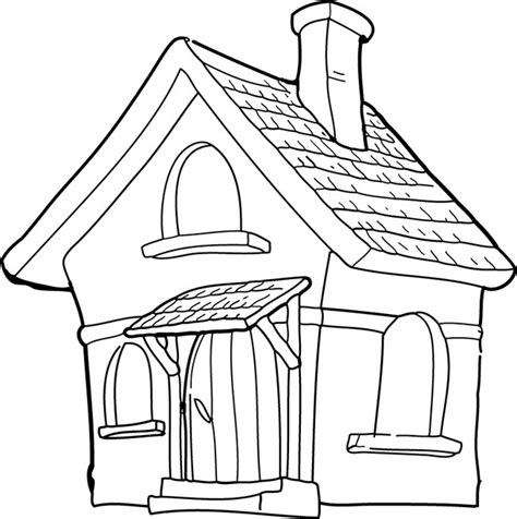 Dibujos de casas para colorear y pintar – WIKIPEKES