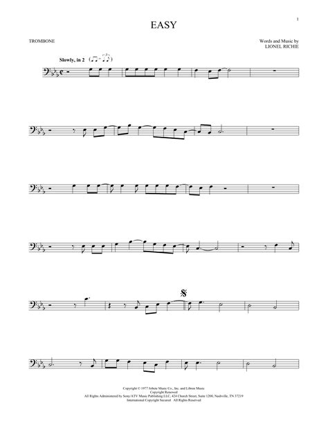 Easy Trombone Solos Ubicaciondepersonascdmxgobmx