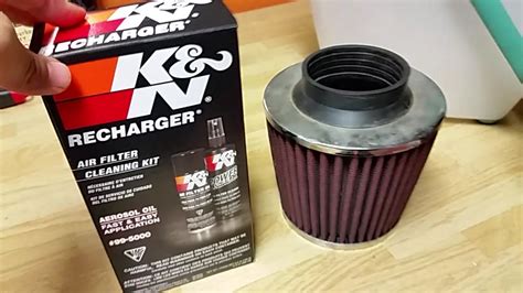 For lawn mower parts and accessories, think jacks! How to clean and re-oil your cold air K&N air filter ...