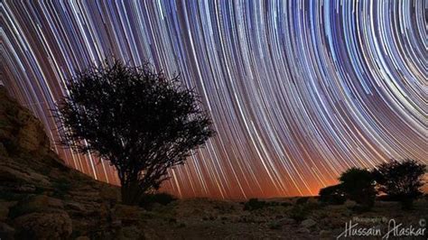 بالصور سعودي يوثق جمال وحركة النجوم فوق سماء الدلم