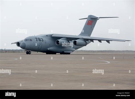 The Xian Y 20 Military Transport Aircraft Pictured At The China Airshow