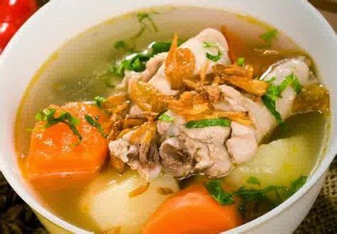 Resep sup iga kacang merah gurih dan lezat. Resep Membuat Sop Ayam Sayuran Bening Gurih Enak Spesial | Resep sup, Resep masakan, dan Masakan ...
