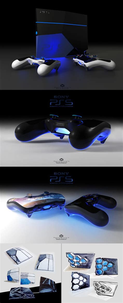Playstation 5 Concept Unveiled Controllers Look Like A Cross Between