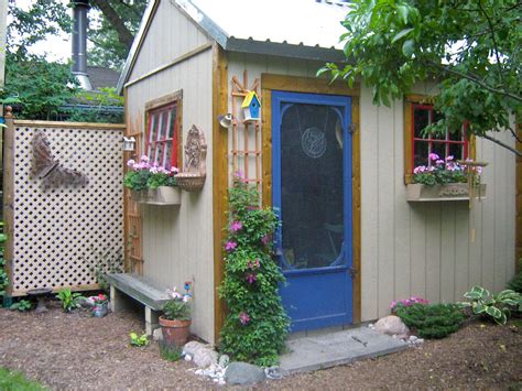 Check out the ideas for how to decorate your potting shed, from one designed to look like a. Give Your Backyard an Upgrade With These Outdoor Sheds ...