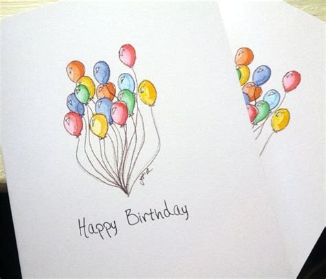 Balloon Art Birthday Cards Watercolor Art Notecards Set Of 12 In 2020
