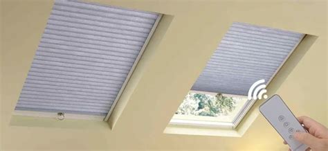 Motorized Skylight Blinds Cover Your Hard To Reach Windows Zebrablinds