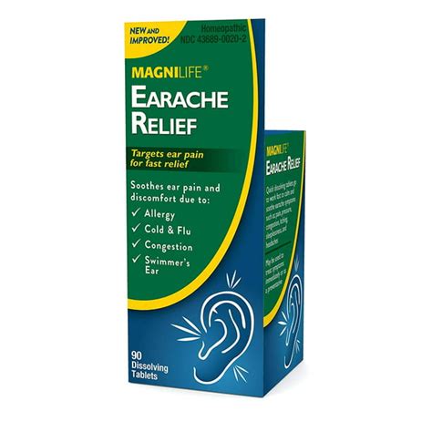 Magnilife Earache Pain And Discomfort Relief Treatments Coldflu