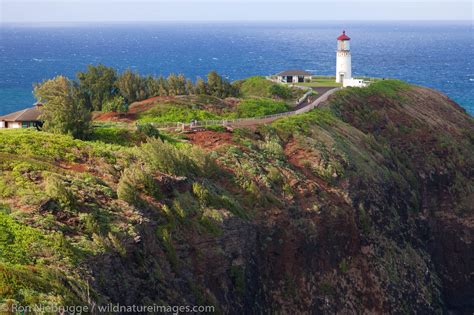 Kilauea Lighthouse Kauai Hawaii Photos By Ron Niebrugge