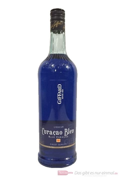 Giffard Blue Curacao Likör 1l Flasche