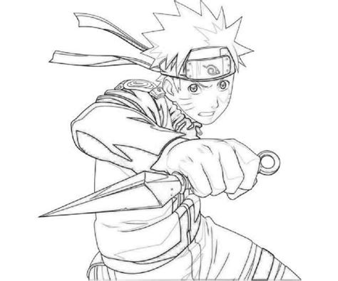 Naruto Fighting Coloring Book To Print And Online
