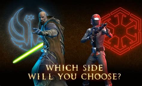 Become Jedi Consular Or Imperial Agent In Star Wars The Old Republic