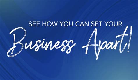 How To Set Your Business Apart